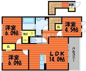 パークサイドレジデンスの物件間取画像